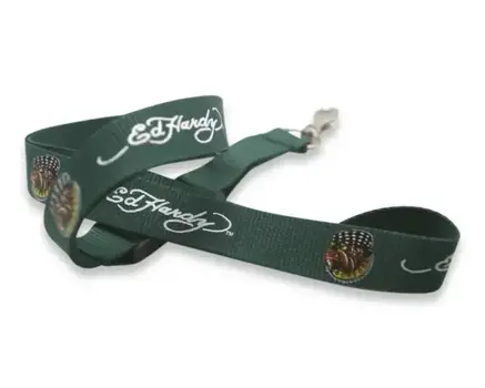 Offset printed lanyard