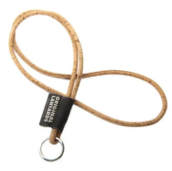 Exclusive cork lanyard